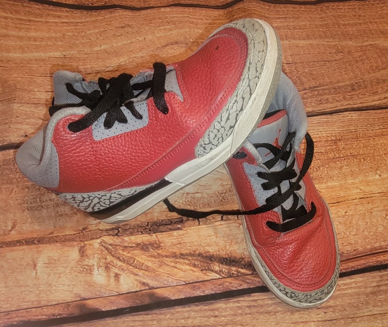 Jordan 3 Retro Se Fire Red Sz 2Y 2 Youth
