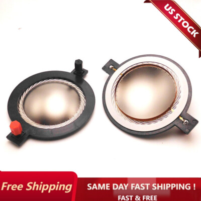 2 X Replacement Titanium Diaphragm Voice Coil for B&C DE750TN Horn Driver 8 Ohms