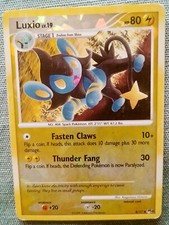 Luxio 8/17, Pop Series #8 (1) Holo Pokemon Card, 2008, Lightly - Moderately Play