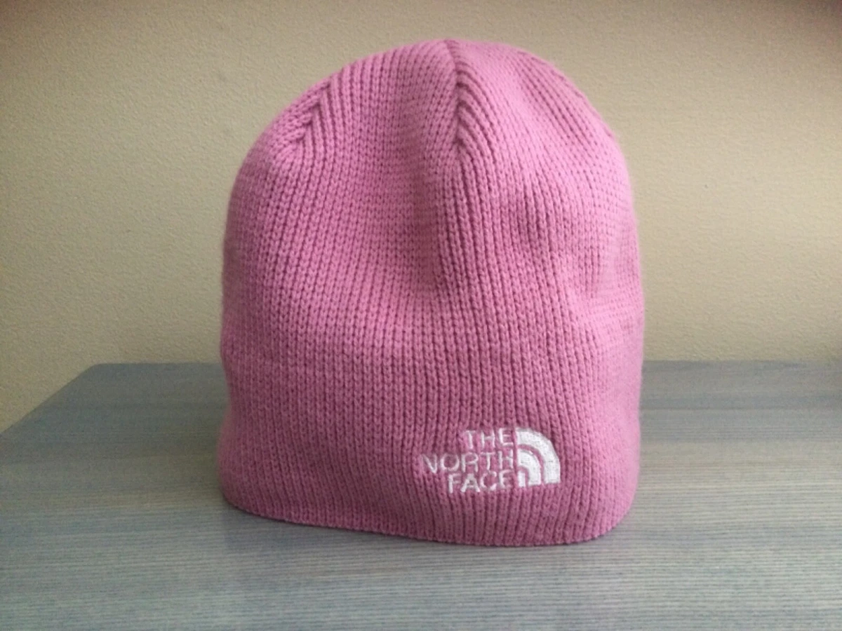 pink beanie north face