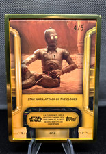 2024 Topps Star Wars Masterwork C-3PO Metal Insert #4/5 CP-2