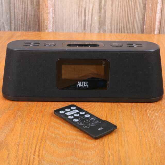 altec lansing clock radio