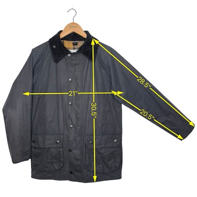 barbour Beaufort SL36 ネイビー 中古・古着通販】Barbour (バブアー) SL BEAUFORT ネイビー サイズ:42