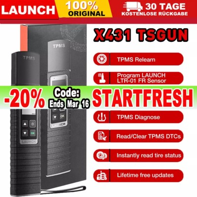 Launch X431 TSGUN TPMS Tire Pressure Detector Car TPMS Sensor Tool Programmer