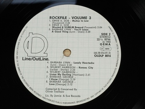 EX !! Rock File Volume 3/1982 Line Outline 2x LP Set/Del Shannon/Inez Foxx - Picture 8 of 9