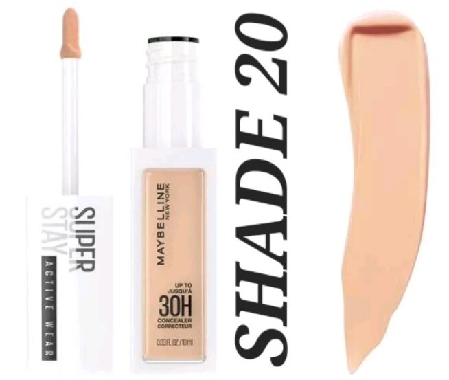 Maybelline Super Stay Active Wear 30Hr Concealer - Shade 20 New