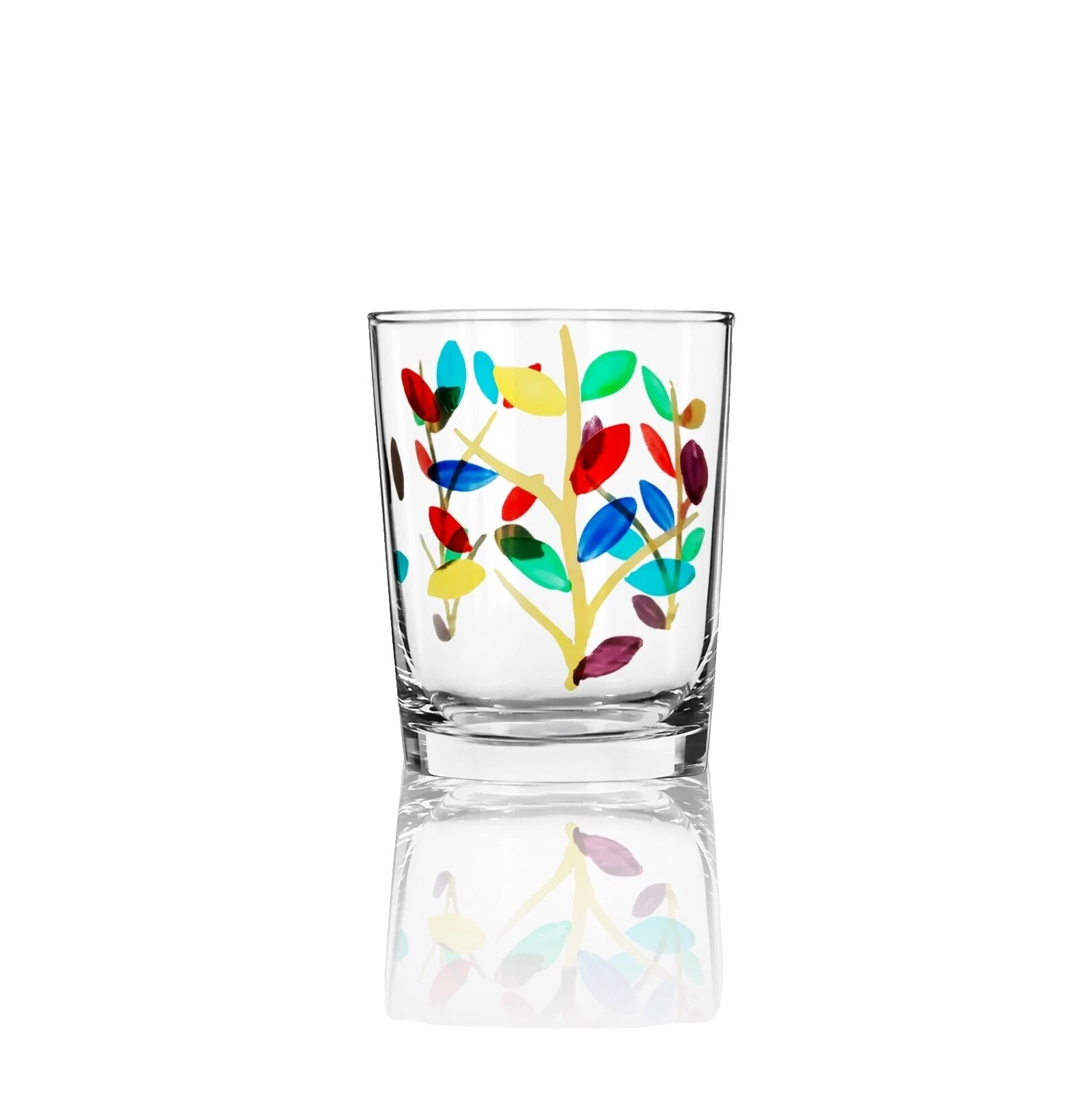 Glass Hand Painted Glassware & Drinkware