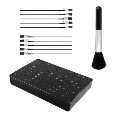 1 PC Plastic Painting Stand Base With 10PCS Painting Stand Alligator Clip Stick