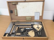 Large Moore & Callipers Engineers Lots Micrometer, Set Square, Wright