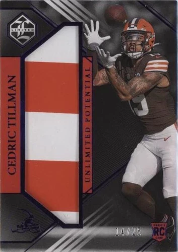 2023 Panini Limited Cedric Tillman #LP-CTI