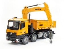 HUINA 1538 RC TIMBER GRAB 2.4G 8-WHEELER DUMP TRUCK 1:14 SCALE
