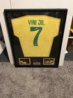 Vinicius Junior Signed Brazil National Team #7 Jersey Beckett BAS Auth Soccer