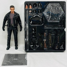 Hot Toys DX10 Terminator 2 T-800 1/6 Scale Movie Masterpiece Used