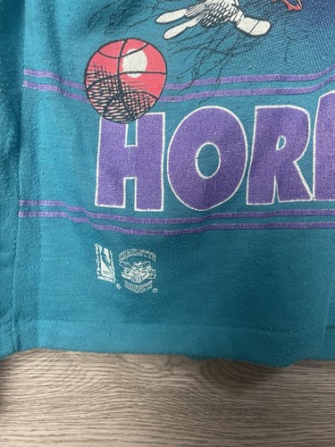 Vintage 90 Charlotte Hornets NBA Wormser Size XS?Youth - Picture 4 of 6