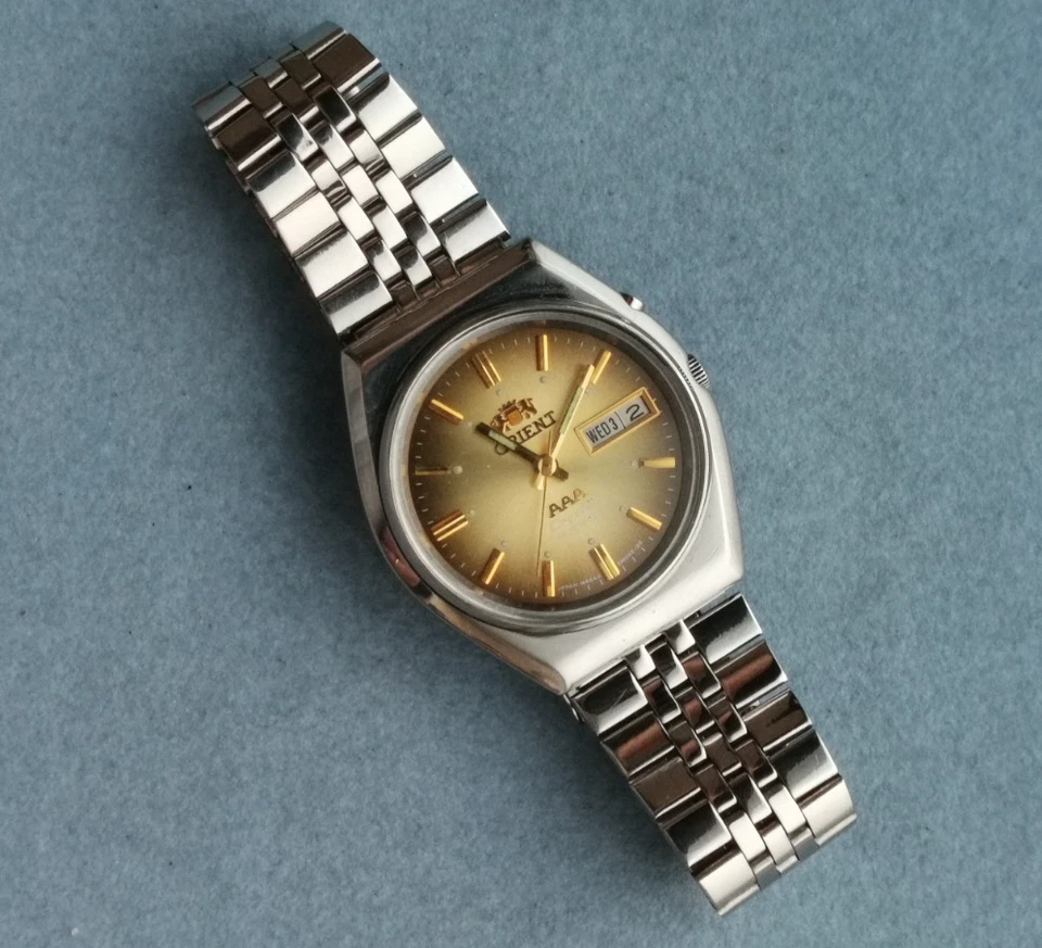 Automatic Watch ORIENT DAY-DATE LH L469712 m.46943 21 jew. SERVICED JAPAN 1980's - Image 3 of 4