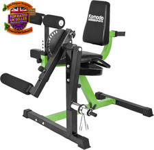 Leg Extension and Curl Machine - Seated Extender Bench for Quads Hamstri