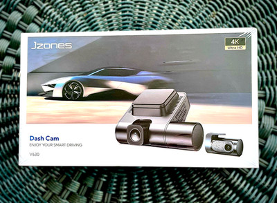Jzones 3 Channel 4K Dash Cam, Dash Camera for Cars