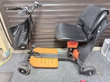 SuperHandy 4-Wheel folding Mobility Scooter Removable Battery Orange/Black