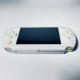 Sony PlayStation Portable PSP-1000 Console White Battery USB-C Japan Tested