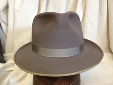 Vintage 1960s Champ Featherweight Kasmir Finish Fur Felt Fedora Hat Size 7