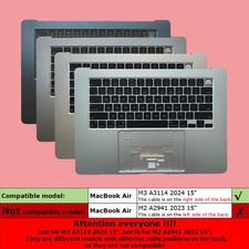 NEW For Apple MacBook Air 15 M3 A3114 2024 To...