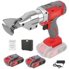 Electric Sheet Metal Cutter Heavy Duty Sheet Shear Cutter Cutting Tool Tin Snips