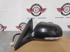 HONDA ACCORD MK7 N/S WING MIRROR PASSENGER LEFT NSF BLACK B92P 2003-2007 7 PIN