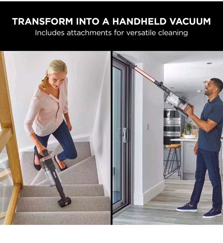 Shark Stratos Cordless Stick Vacuum Cleaner IZ400UK With Accessories & Pet Tool - Image 3 of 4