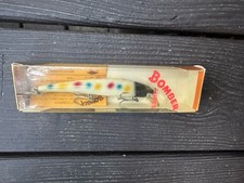 NIB Bomber Long A Wonder Bread Rainbow Polka Dot Lure HTF 3/8 OZ