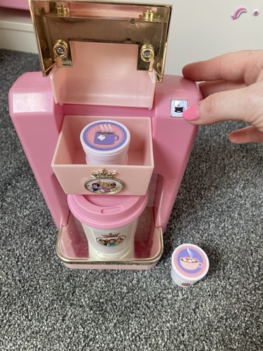 Kids Pretend Play Plastic Battery Operated Light Coffee Machine Kitchen Toy