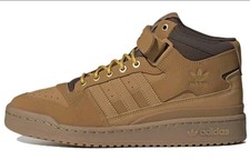 Adidas Uomo Forum Mid Mesa Marrone Gomma GX7079 Taglia 8,5 Nuove