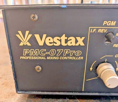 Vestax PMC-07 Pro 25th Anniversary Black Model DJ Mixer