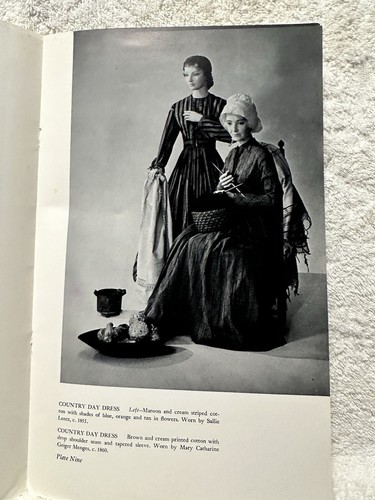 York, PA Historical Society Of York County “Costume 1800 - 1900” Book 1968 - Picture 14 of 23