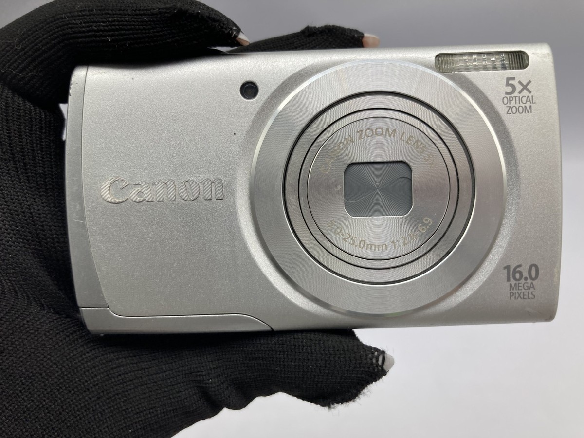 Excellent Canon PowerShot A2600 silver Digital Camera 16.0MP 3047
