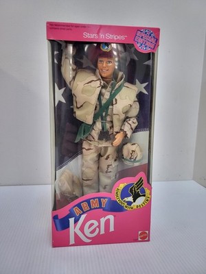 1992 Army Ken - Stars 'n Stripes Special Edition Mattel Doll