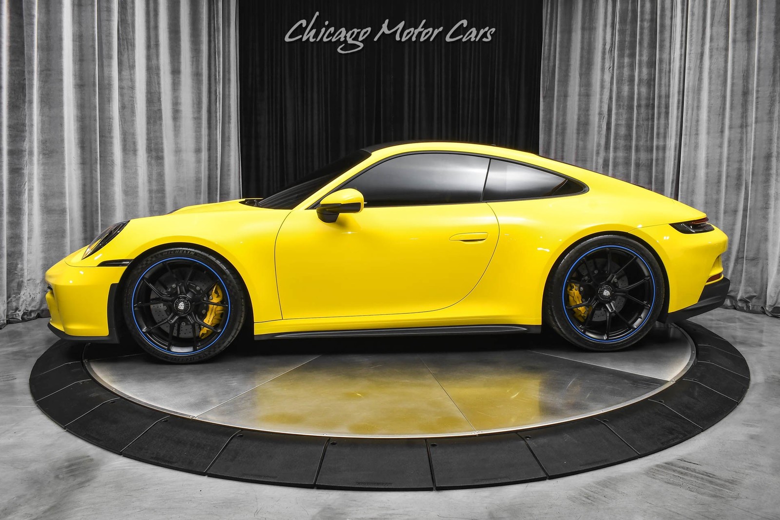 2023 Porsche 911 GT3 Coupe Touring Speed Yellow PDK Front Lift PCCBs Front PPF