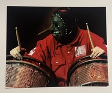 CHRIS FEHN HAND SIGNED 8x10 PHOTO AUTOGRAPHED SLIPKNOT ORIGINAL MEMBER COA