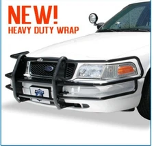 🔥03-11 Ford Crown Vic P71 Go Rhino Heavy Duty Push Bar Bumper HD Wraps 5038WHD