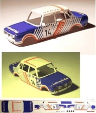 Wartburg Rallye Decal Narva