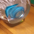 Murano Style Art Glass Sphere Aquarium W/3 Dolphins Around White Coral — photo 6