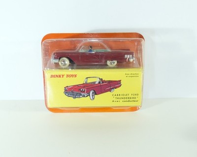 Norev Dinky Toys Cabriolet Ford ''Thunderbird'' Diecast Modellauto versiegelte Box B9