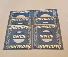 45 RPM 7" RECORD SLEEVES CO. SLEEVE 6 PACK SEE PHOTO Mercury Records SLV388