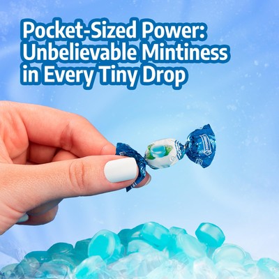 660 Count Blue Mint Sugar Candy Individually Wrapped Breath