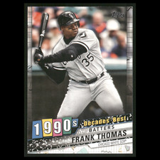Frank Thomas #DB-52 2020 Topps Decades Best Chicago White Sox Baseball Card MLB