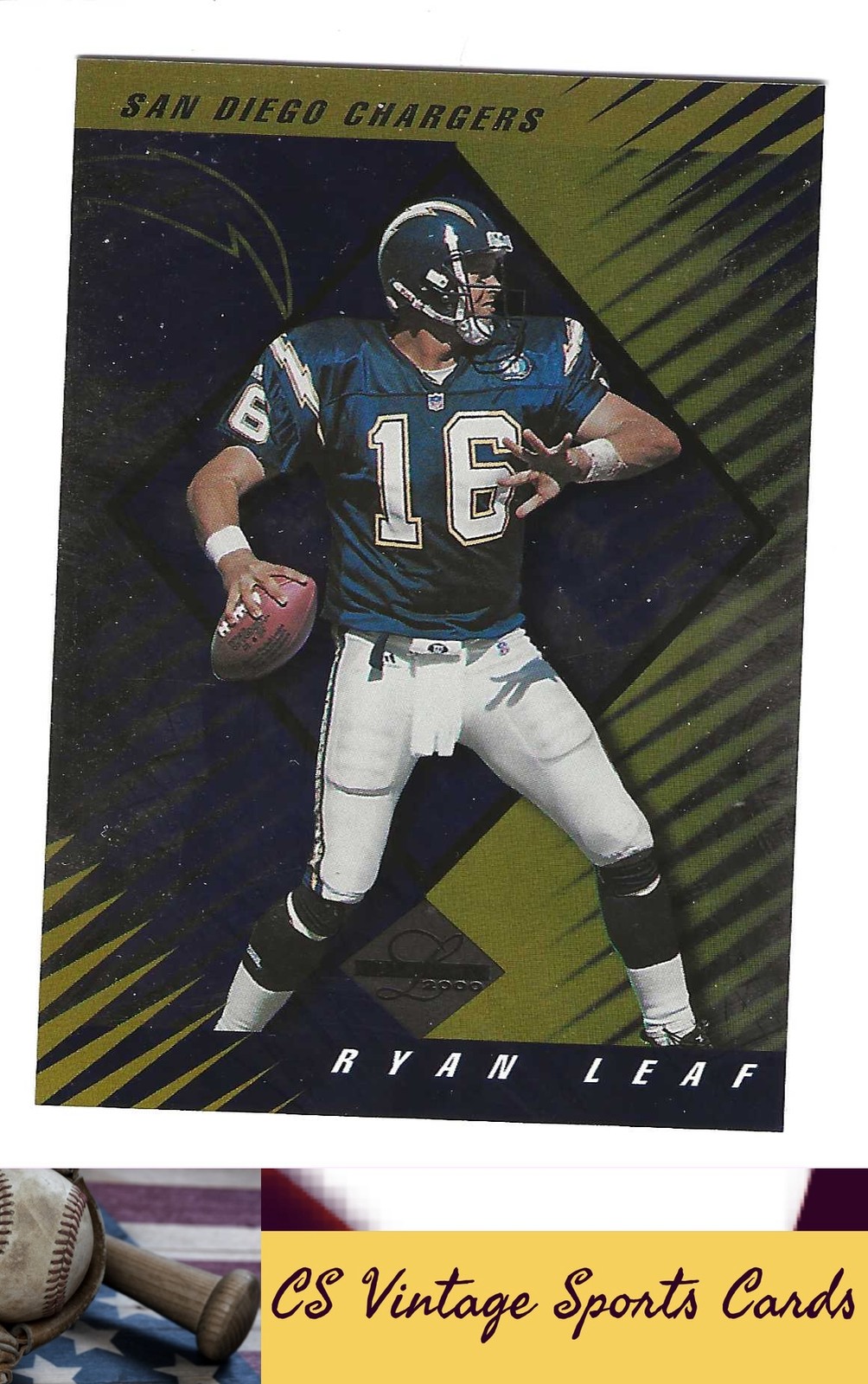2000 Leaf Limited #46 Ryan Leaf #/5000