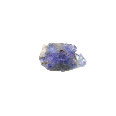 Mineralien und Edelsteine. Benitoit. 0,125 ct. San Benito Co., Kalifornien