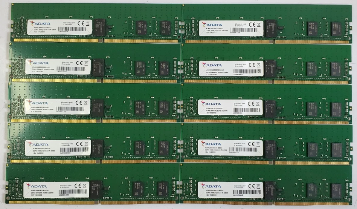 25+ ADATA DDR4 SDRAM 8 GB Capacity per Module Memory (RAM) for
