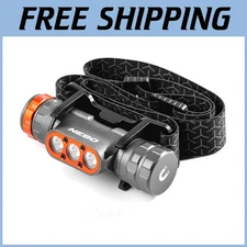 Bright LED Headlight | 1500 Lumens, Waterproof, USB-C Charge