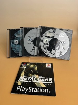 Metal Gear Solid: Special Missions   PS1 PlayStation 1 | 3 Discs | PAL |