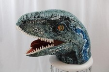 24X13"HALLOWEEN BIG HEAD DINOSAUR MASK FUN PLUSH REALISTIC JURASSIC WORLD T-REX